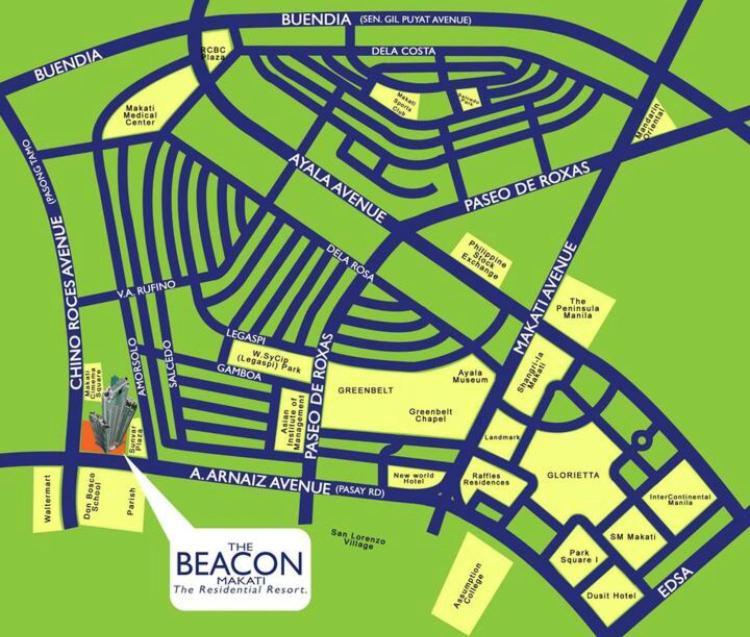 Beacon Makati Condo Free Pool Access Free Wifi 100Mbps & Free Netflix Manilla Buitenkant foto