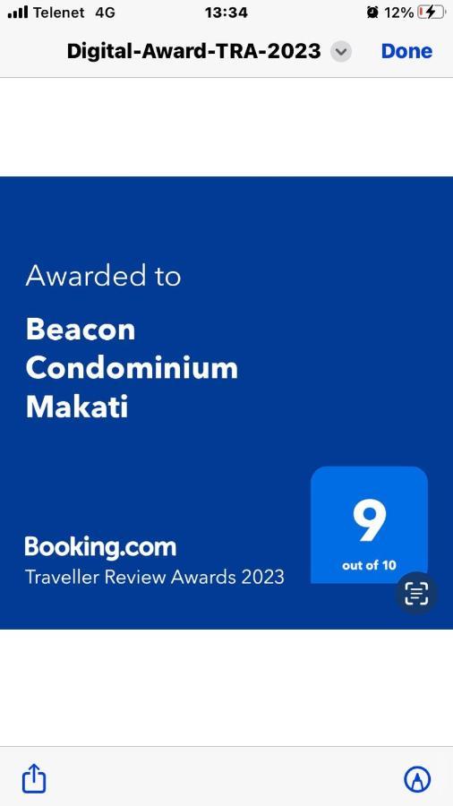 Beacon Makati Condo Free Pool Access Free Wifi 100Mbps & Free Netflix Manilla Buitenkant foto